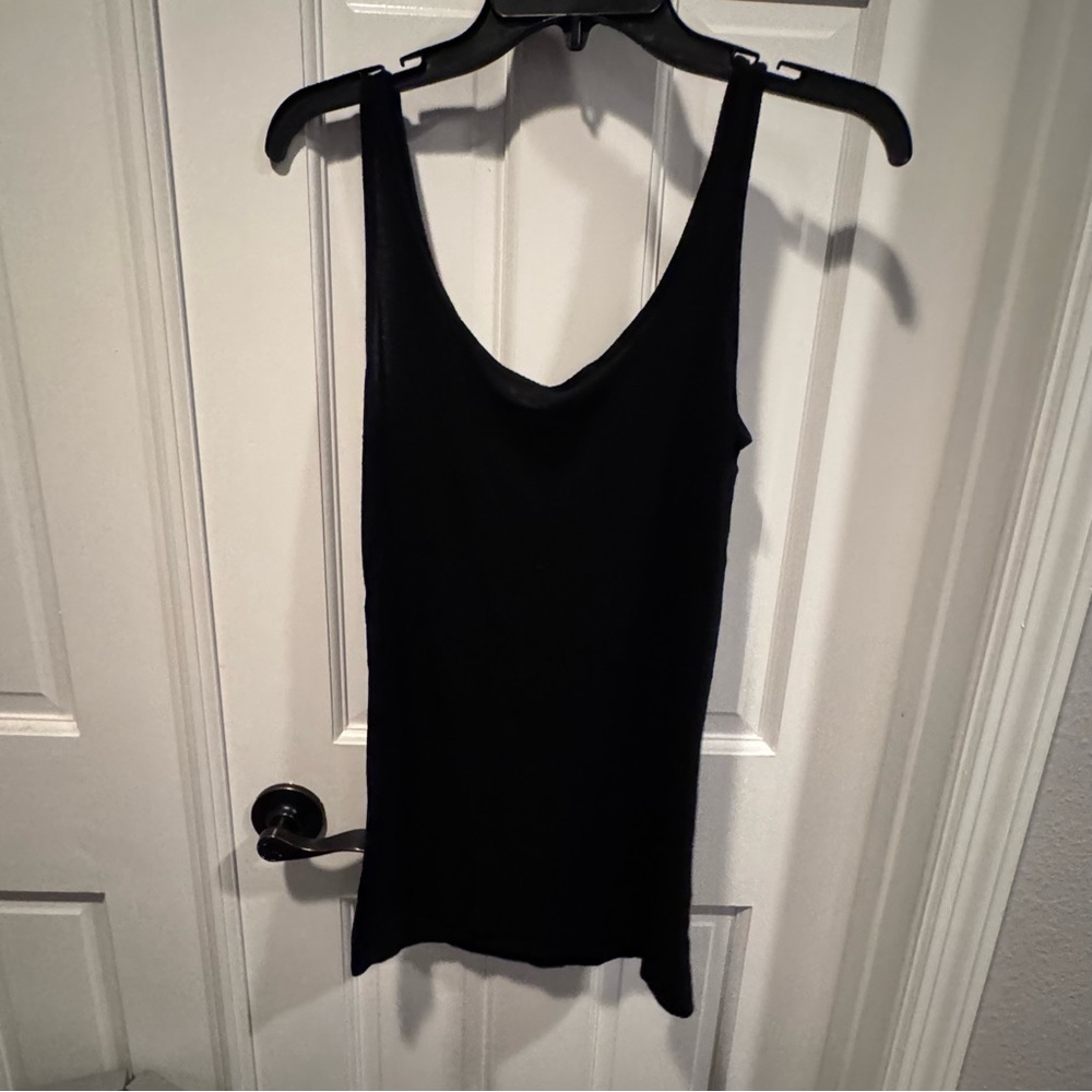 Black Camisole Tank Top - Picture 2 of 3